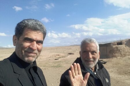 آب انبار دوقلوی تاریخی روستای چکاب‎