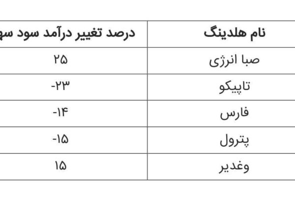 صدرنشینی «وصندوق» در افزایش سودآوری پایدار