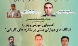 عقد تفاهم‌نامه مشترک همکاری با انجمن مدیریت کسب و کار ایران و برگزاری نشستی تخصصی بصورت حضوری با عنوان “همنوایی آموزش و بازار: شکاف‌های مهارتی مبتنی بر پلتفرم‌های کاریابی”